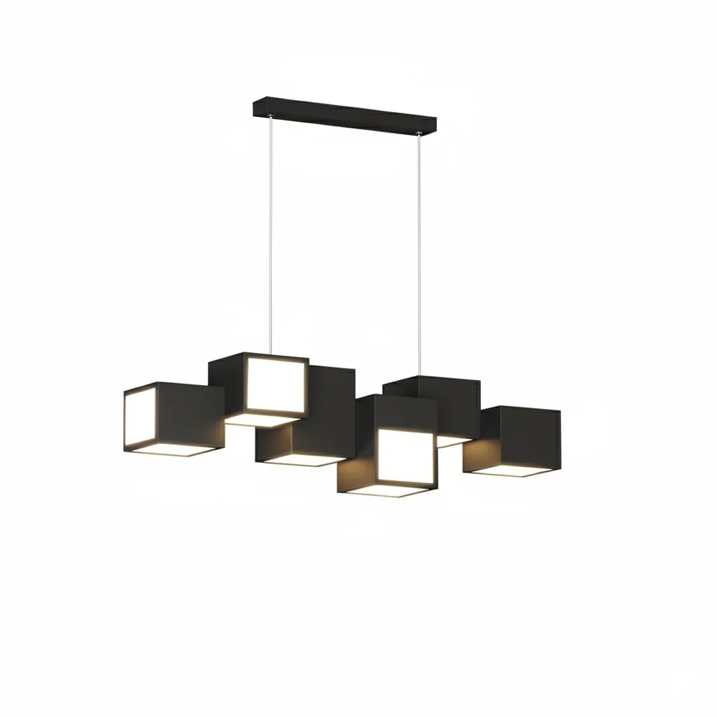 The Fused-Cube Chandelier